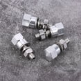 thumbnail image 3 of License Plate Frame Bolts, 4pcs Universal Thread Thread Frame Bolts Screws For Motorcycle, 3 of 7