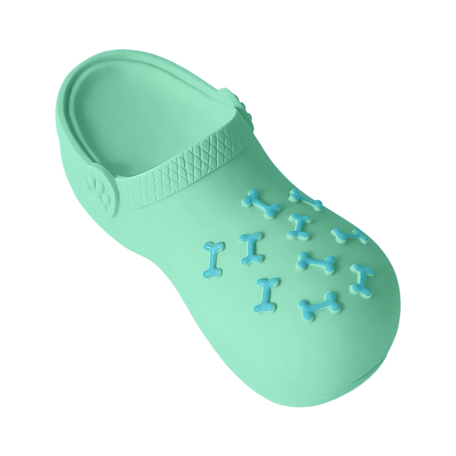 Squeaky Bouncing Slipper Dog Toy For Aggressive Chewers Chew Resistant Teeth Cleaning Surfaces Safe Latex Large Dogs
