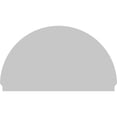 thumbnail image 5 of Ekena Millwork 80"W x 46-3/4"H x 2-3/4"P Half Round 3 Spoke Architectural Grade PVC Combination Pediment, 5 of 7