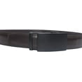 thumbnail image 6 of Marshal Men's Genuine Leather Ratchet Dress Belt With Automatic Buckle Brown Buckle1, 54", 6 of 9