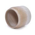thumbnail image 5 of Noble House Lauren Gradient Ceramic Planter Set, Glossy Indoor Outdoor Pots with Drainage, Set of 2, White + Brown, 5 of 9