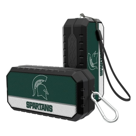 Michigan State Spartans End Zone Water Resistant Bluetooth Speaker