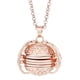 thumbnail image 2 of Collar con medallón de foto expandible de moda, amuletos de regalo, decoración, regalos conmemorativos oro rosa, 2 of 7
