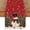 Red, variant on Smile Snowman Xmas Winter Table Runner for Dining Table 13 x 90 Inch, Red