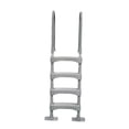 thumbnail image 3 of Vinyl Works Above Ground Pool Deck Step Ladder, 4-Step Resin Safety Frame, Gray, 3 of 11