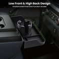 thumbnail image 2 of Jump Seat Only Headrest Organizer for Ford F-Series 2011-2025, Front Center Seat Tray Container with Cup Holder, Durable Storage Box for F150, F250, F350 & F450+, 2 of 5