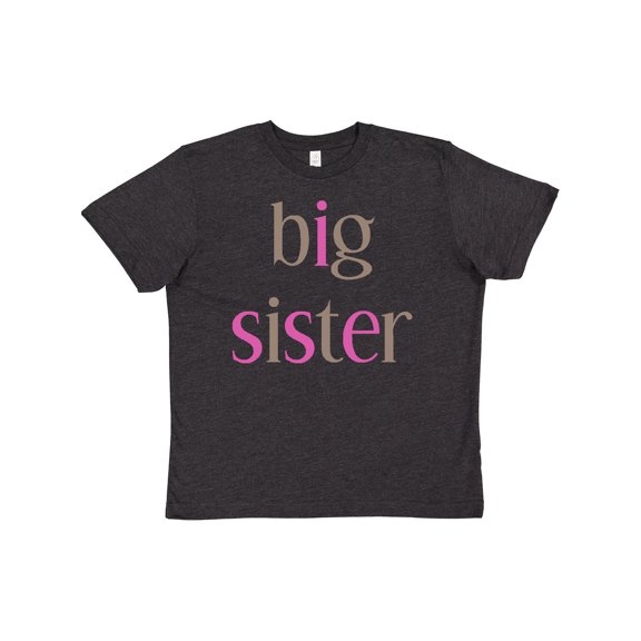 Inktastic big sister Youth T-Shirt