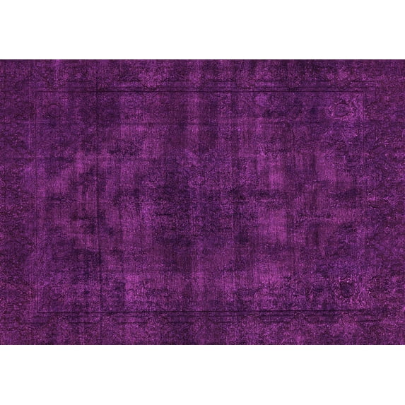 Ahgly Company Indoor Rectangle Abstract Pink Modern Area Rugs, 8' x 10'