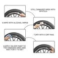 thumbnail image 4 of Wheel Repair Kit Aluminum Rim Scratch Repair Auto Car Motorcycle Hubcaps Covers Paint Surface Damage Dent Care Agent, 4 of 5