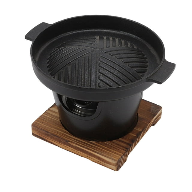 Barbecue Portatif Sans Fumée Mini pour Table pour Camping, Pique-Nique, Maison