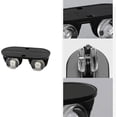 thumbnail image 4 of Polea De Caja De Almacenamiento De 8 Piezas, Ruedas para Muebles Pequeños, La Polea Adhesiva De Plástico Autoadhesiva Se Puede Usar para Contenedores De Basura, Cajas De Almacenamiento, Muebles B, 4 of 5