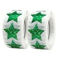 thumbnail image 2 of 1000 Pcs Star Stickers, Colourful Paper Decorations with Assorted Colours, Fun Crafting and Labeling Tools for Kids, Teachers, and Parties, 2.5 cm Each, 2 of 6