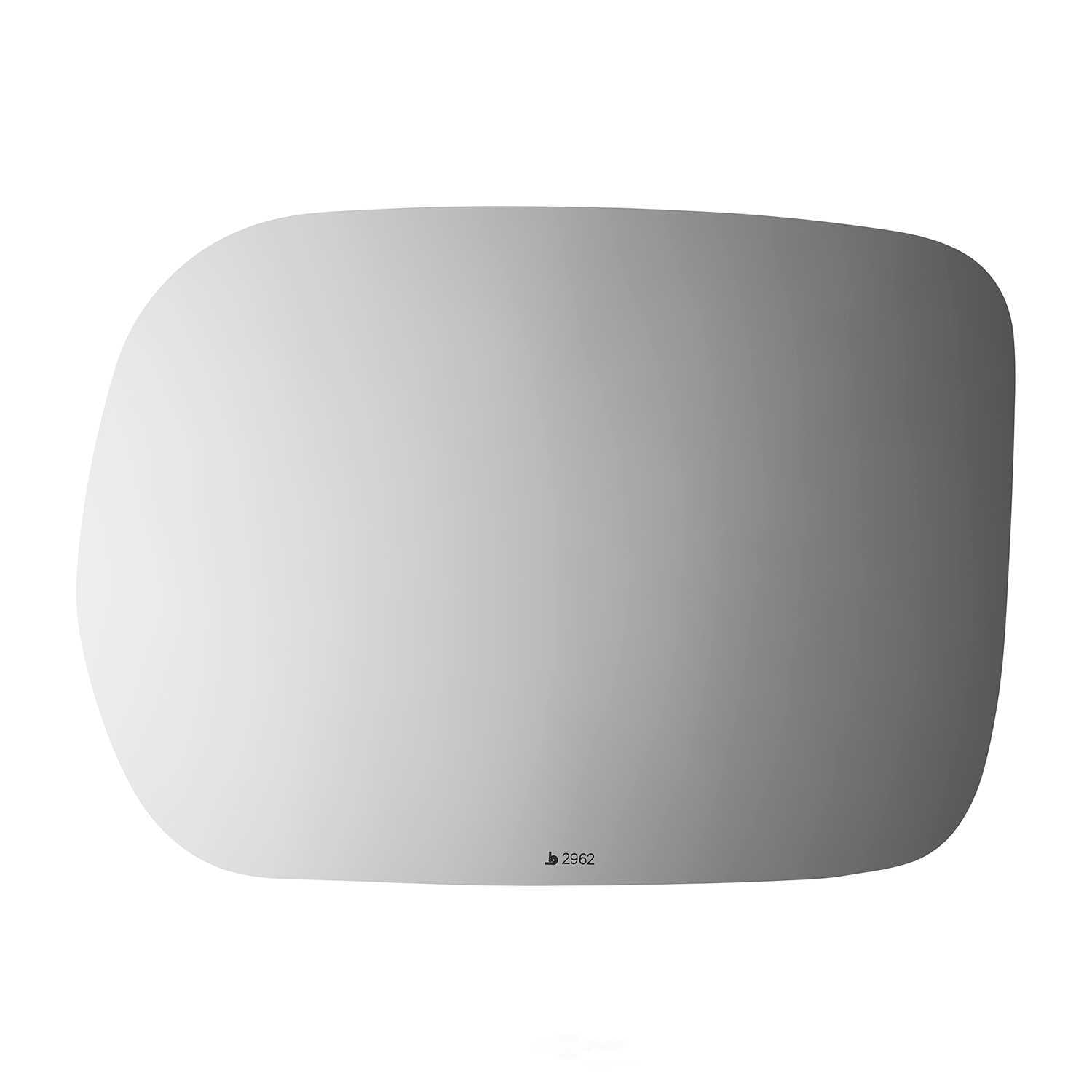Burco Side View Mirror Replacement Glass - Clear Glass - 2962