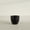Matte Black, variant on Greenline Fiberglass Lucy Medium Indoor/Outdoor Round Planter - 15" x 15" x 13" (Matte Black)