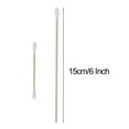 thumbnail image 2 of Wooden Handles Cotton Swabs, Compacted Cotton Tip for Enhanced Absorption, Multi-Function Usage in Beauty, Electronics, and Household, with Non-Toxic and Non-Irritating Materials, 2 of 7