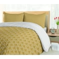 thumbnail image 5 of Ambesonne Art Deco Duvet Cover Set, Concentric Half Circles, 2-Calking, Pale Coffee and Champagne, 5 of 7