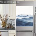 thumbnail image 3 of Yayeee Magnetic Dishwasher Cover for The Front Decoration Home Kitchen Machine Sticker Protector, Watercolor Mountains, 3 of 6