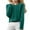 6# Dark Green, variant on Fshiont Sweaters for Girls Teen Kids Crewneck Long Sleeve Pullover Oversized Knit Sweater Winter Casual Warm Clothes Khaki 11-12Y