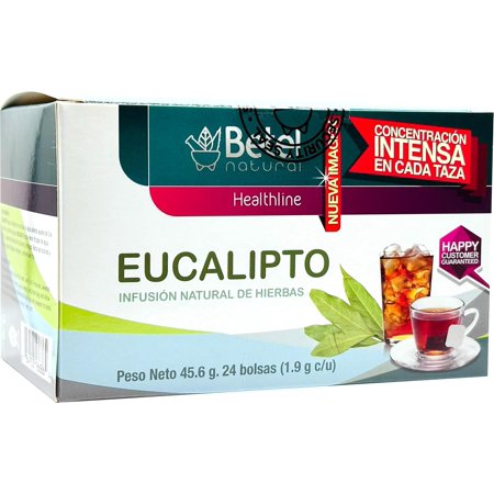 Premium (Eucalipto) Leaf Tea by - Packed with Flavanoids - 24 Tea Bags