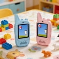 thumbnail image 1 of 2x Walkie Talkie Para Niños Recargables Para Niños De 4, 5, 6, 7 Y 8 Años, 1 of 8