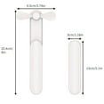 thumbnail image 6 of Portable Mini USB Rechargeable Handheld Fan with 3 Adjustable Speeds, 2000mAh Battery, Type-C Charging, Foldable Design for Travel, Office, and Outdoor Use Ideal for Girls(White), 6 of 6