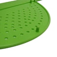 thumbnail image 3 of Pot Strainer Pasta Pan Drainer Plastic Handle Hand Held Veggie Fruit Colander, 3 of 4
