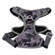 thumbnail image 2 of Arnés de pecho ajustable y reflectante para mascotas: chaleco deportivo antitirones para perros para caminar y correr al aire libre (gris camuflaje, XL), 2 of 5