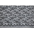 thumbnail image 4 of Zelouf Flotus Flower Lace  , Sewing, DIY, Crafts Fabric by the Yard, Black, 20 Yard, 4 of 4