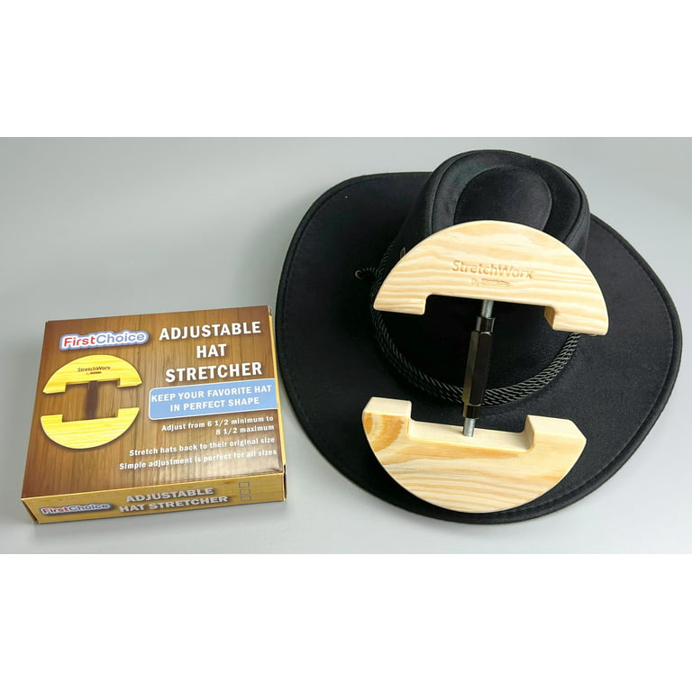 MOSJUIS Hat Stretcher Adjustable to All Hats Size Heavy Duty Hat