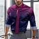 thumbnail image 2 of Camisa informal de gran tamaño para hombre, de negocios, de verano, primavera y otoño, con solapa, manga larga, 12 colores, S-5XL, envío rápido, 2024, camisa para hombre, 2 of 5