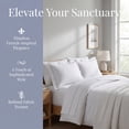 thumbnail image 2 of Unique Bargains 2 Pack Cotton Pillowcase Cooling Envelope Closure Bedding Queen Light gray, 2 of 5