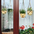 thumbnail image 1 of Pegatinas para ventanas: 1 impresionante pegatina estática decorativa con diseño de maceta verde para evitar que los pájaros choquen contra las ventanas, 1 of 5
