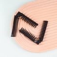 thumbnail image 1 of Peine plegable, peine portátil de viaje, peines dobles, mini cepillo para cabello fino/grueso para mujeres y hombres (negro), 1 of 5