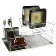 thumbnail image 2 of Mega Chef  15.5-inch Stainless Iron Shelf Dish Rack, 2 of 6