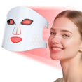 thumbnail image 1 of Professional Red Light Therapy Mask for Face - 4-in-1 LED Facial Rejuvenation Device with 660nm Red Light & 850nm Near Infrared, Portable Anti-Aging Skincare for Wrinkles, Acne & Collagen Boost, 1 of 6