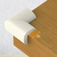 thumbnail image 2 of Baby Proofing Corner Guards, 8 Pack Pre-Taped Table Corner Protector for Baby, Soft Rubber Foam Furniture Corner Bumper Guards for Fireplace, Table, Stair, Cabinet, 2 of 7
