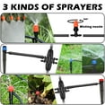 thumbnail image 5 of 240FT Drip Irrigation System,Automatic Drip Irrigation Kit with 1/2 inch Hose 1/4 inch Distribution Tubing and Accessories,for Lawn Raised Bed Greenhouse Plant Watering System, 5 of 8