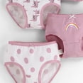 thumbnail image 3 of Eczipvz Toddler Girls Underwear Girls Underwear Cotton Brief Panties Light Purple 3-4 Years, 3 of 4