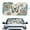 Butterfly Dahlia, variant on Yuyamidu Cherry Car Sun Shade Windshield Daisy Car Sunshade for Windshield Pink Car Window Sun Shade Protector Accessories for SUV Van Big Sedan Hatchback