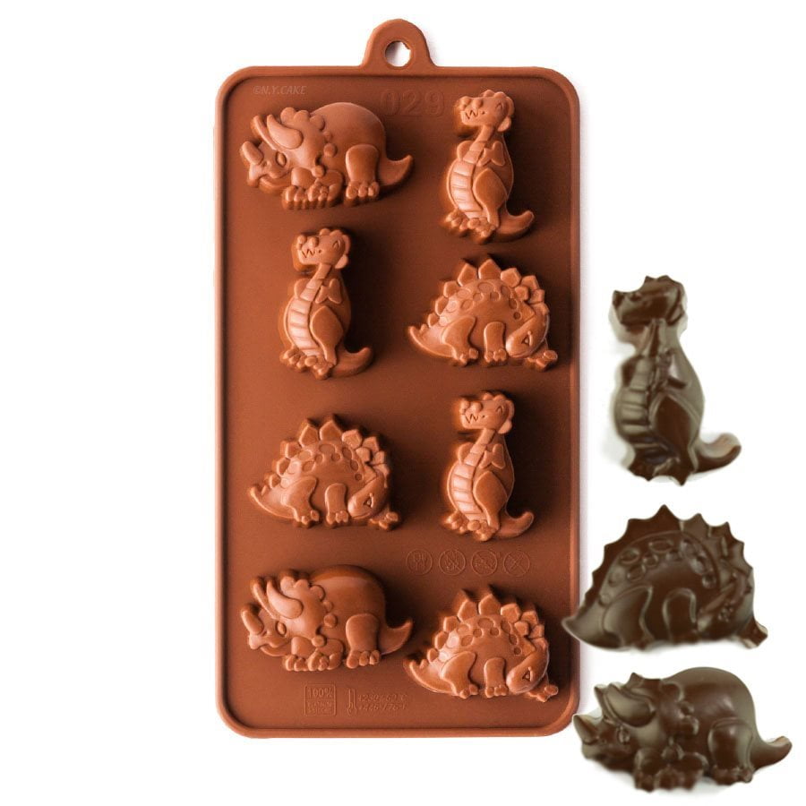 dinosaur fossil chocolate molds