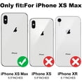 thumbnail image 6 of Compatible with iPhone Xs Max Case Love Heart Plating Electroplate Luxury Elegant Case Camera Protector Soft Shockproof Protective Corner Back Cover iPhone Xs Max Case -White, 6 of 11