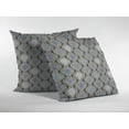 thumbnail image 2 of 28â€ Gray Ogee Indoor Outdoor Throw Pillow, 2 of 4