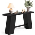 thumbnail image 7 of Finmind 70.8-Inch Long Black Console Table for Entryway, Narrow Modern Sofa Table for Entry, Hallway, Behind Couch, Living Room, Foyer, Entrance, Front Door, 7 of 7