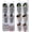White, variant on 2 Packs Narrow Over the Door/Wall Shoe Organizer Cruise, Small Hanging Shoe Rack for Closet with Clear Mesh Pocket for Bathroom, RV, Pantry, Camping (White)