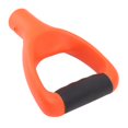 thumbnail image 2 of 3.2cm Shovel Handle Ergonomic Design Multifunctional Rugged Shovel D Grip Handle for Digging Raking Tools Orange, 2 of 22