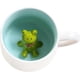 thumbnail image 1 of Cute frog coffee mug, ceramic mug with 3D animal, 1 of 5
