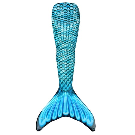 Mermaid Tails by Fin Fun Tail Skin Only - in Kids and Adult Sizes (NO (Best Swim Fins For Boogie Boarding)