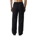 thumbnail image 3 of Men's Post Surgery Pants Open Bottom Easy Side Tear Away Pants Adaptive Breakaway Sweatpants with 2 Sides Magic Stickers, 3 of 4