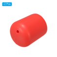 thumbnail image 3 of Unique Bargains 2 Pcs Silicone Fishing Rod Butt Cushion Protector Cap, Small, Red, 3 of 7