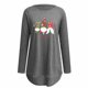 thumbnail image 4 of Tops para mujer Camisas Blusas Elegantes Camisas casuales de manga larga Estampado de moda Cómodo Transpirable Cuello redondo Odeerbi ODB-5, 4 of 5
